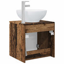 vidaXL Fali mosdószekrény Antik Fa 49,5 x 44,5 x 65 cm Szerelt Fa