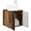 vidaXL Fali mosdószekrény Antik Fa 49,5 x 44,5 x 66 cm Szerelt Fa