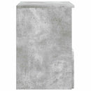 vidaXL Fürdőszoba Székény Betonszürke 30 x 44,5 x 50 cm Szerelt Fa