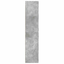 vidaXL Fali Fürdőszoba Szekrény Betonszürke 33 x 34,5 x 160 cm
