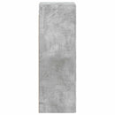 vidaXL Fali Fürdőszoba Szekrény Betonszürke 33 x 34,5 x 100 cm