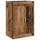vidaXL Fürdőszoba Mosogató Alatti Szekrény Antik Fa 56 x 37,5 x 81 cm