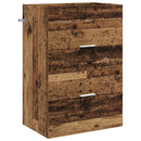 vidaXL Fürdőszoba Mosogató Alatti Szekrény Antik Fa 56 x 37,5 x 81 cm