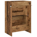 vidaXL Fürdőszoba Mosogató Alatti Szekrény Antik Fa 56 x 37,5 x 81 cm