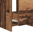 vidaXL Fürdőszobai pult mosdóval Antik Fa 42 x 40 x 84,5 cm Szerelt Fa