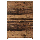 vidaXL Fürdőszoba Mosogató Alatti Szekrény Antik Fa 56 x 37,5 x 81 cm