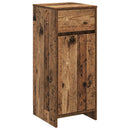 vidaXL Fürdőszoba Székény Antik Fa 35 x 36,5 x 85 cm Szerelt Fa