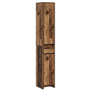 vidaXL Fürdőszoba Székény Antik Fa 30 x 33 x 190 cm Szerelt Fa