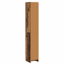 vidaXL Fürdőszoba Székény Antik Fa 30 x 33 x 190 cm Szerelt Fa