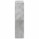 vidaXL Falat rögzítő mosdó szekrény Betonszürke 35 x 20 x 81 cm
