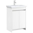vidaXL Fürdőszoba Mosogató Alatti Szekrény Fehér 56 x 37,5 x 81 cm