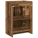 vidaXL Fürdőszoba Mosogató Alatti Szekrény Antik Fa 56 x 37,5 x 81 cm