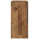 vidaXL Fürdőszoba Mosogató Alatti Szekrény Antik Fa 56 x 37,5 x 81 cm
