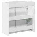 vidaXL Fürdőszoba Mosogató Alatti Szekrény Fehér 78,5 x 37,5 x 81 cm