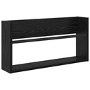 vidaXL Magazin állvány 2 pcs Fekete tölgy 60 x 12 x 30 cm Faanyag