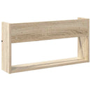 vidaXL Magazin állvány Sonoma tölgy 60 x 12 x 30 cm Szerelt Fa
