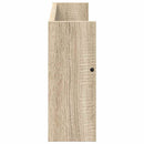 vidaXL Magazin állvány polcokkal Sonoma tölgy 60 x 12 x 30 cm Faanyag
