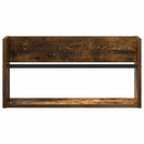 vidaXL Magazin állvány 2 db Füstölt tölgy 60 x 12 x 30 cm Szerelt Fa
