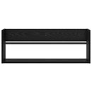 vidaXL Magazin állvány 2 pcs Fekete tölgy 80 x 12 x 30 cm Faanyag