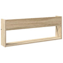 vidaXL Magazin állvány 2 pcs Sonoma tölgy 80 x 12 x 30 cm Faanyag