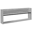 vidaXL Magazin állvány 2 pcs Szürke Sonoma 80 x 12 x 30 cm Faanyag
