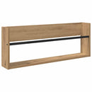 vidaXL Magazin állvány Artisan tölgy 80 x 12 x 30 cm Szerelt Fa