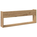 vidaXL Magazin állvány Artisan tölgy 80 x 12 x 30 cm Szerelt Fa