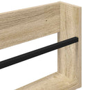 vidaXL Magazin állvány 2 pcs Sonoma tölgy 100 x 12 x 30 cm Faanyag