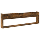 vidaXL Magazin állvány 2 pcs Füstölt tölgy 100 x 12 x 30 cm Faanyag