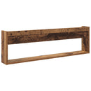 vidaXL Magazin állvány 2 pcs Öreg fa 100 x 12 x 30 cm Faanyag