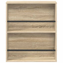 vidaXL Magazin állvány Sonoma tölgy 60 x 12 x 70 cm Szerelt Fa