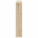vidaXL Magazin állvány Sonoma tölgy 60 x 12 x 70 cm Szerelt Fa