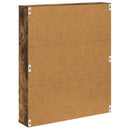 vidaXL Magazin állvány polcokkal Füstölt tölgy 60 x 12 x 70 cm Faanyag