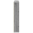 vidaXL Magazin állvány polcokkal Szürke Sonoma 60 x 12 x 70 cm Faanyag