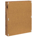 vidaXL Magazin állvány polcokkal Öreg fa 60 x 12 x 70 cm Faanyag