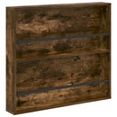 vidaXL Magazin állvány 2 pcs Füstölt tölgy 80 x 12 x 70 cm Faanyag
