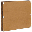 vidaXL Magazin állvány 2 pcs Füstölt tölgy 80 x 12 x 70 cm Faanyag