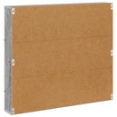 vidaXL Magazin állvány polcokkal Szürke Sonoma 80 x 12 x 70 cm Faanyag