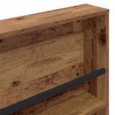 vidaXL Magazin állvány polcokkal 2 pcs Öreg fa 80 x 12 x 70 cm Faanyag