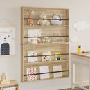 vidaXL Magazin állvány 2 pcs Sonoma tölgy 100 x 12 x 70 cm Faanyag