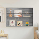 vidaXL Magazin állvány Szürke Sonoma 100 x 12 x 70 cm Faanyag