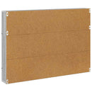 vidaXL Magazin állvány 2 db Szürke Sonoma 100 x 12 x 70 cm Szerelt Fa