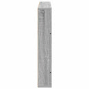 vidaXL Magazin állvány 2 db Szürke Sonoma 100 x 12 x 70 cm Szerelt Fa