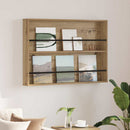 vidaXL Magazin állvány Artisan tölgy 100 x 12 x 70 cm Faanyag