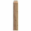 vidaXL Magazin állvány Artisan tölgy 100 x 12 x 70 cm Faanyag