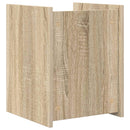 vidaXL Magazin állvány polcokkal Sonoma tölgy 35 x 35 x 45 cm Faanyag