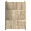 vidaXL Magazin állvány polcokkal Sonoma tölgy 35 x 35 x 45 cm Faanyag