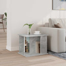 vidaXL Magazin állvány polcokkal Beton Szürke 35 x 35 x 45 cm Faanyag