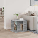 vidaXL Magazin állvány polcokkal Szürke Sonoma 35 x 35 x 45 cm Faanyag