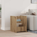 vidaXL Magazin állvány polcokkal Artisan tölgy 35 x 35 x 45 cm Faanyag